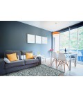 NIZHONI Rug Feizy NIZHONI 6318F IN GRAPHITE 4' x 6' Area Rug