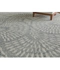 Feizy Wallace Gray/Ivory WAL8A38F 2 ft. X 3 ft. Rect. Rug