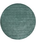 Feizy Luna Green/White 5798049F 10 ft. X 10 ft. Round Rug