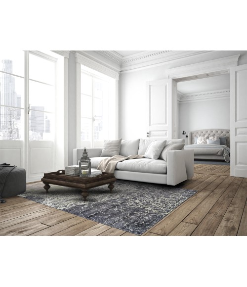 Feizy KATARI 3379F IN CASTLE/TAUPE 10' X 13' 2" Area Rug