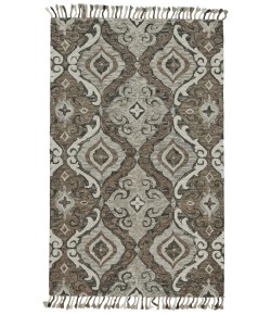Feizy Abelia 8676F IVORY/GRAY Area Rug 2 ft. X 3 ft.