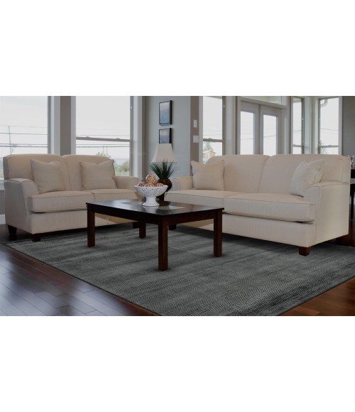 Feizy BATISSE 8717F IN CHARCOAL 2' 6" X 10' Runner Area Rug