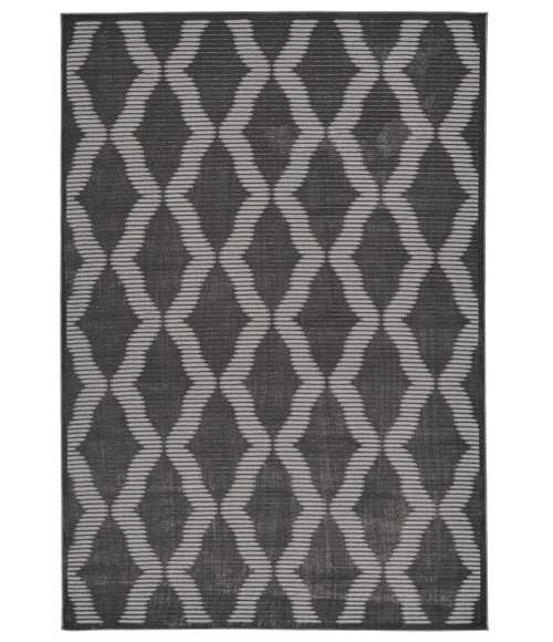 Feizy PRASAD 3679F IN CHARCOAL 1' 8" X 2' 10" Sample Area Rug