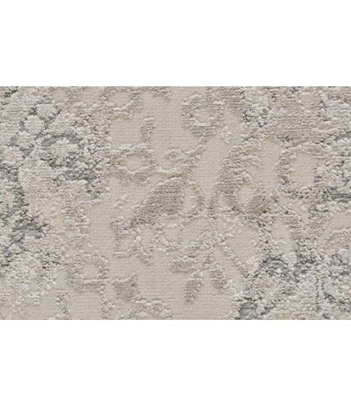 Feizy PRASAD 3682F IN LIGHT GRAY 2' 10" X 7' 10" Runner Area Rug