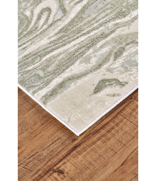 Feizy PRASAD 3894F IN LIGHT GRAY 1' 8" X 2' 10" Sample Area Rug