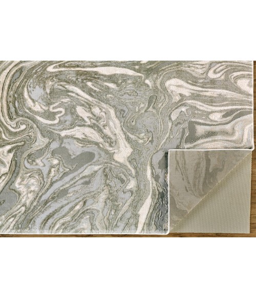 PRASAD Rug Feizy PRASAD 3894F IN LIGHT GRAY 10' X 13' 2" Area Rug