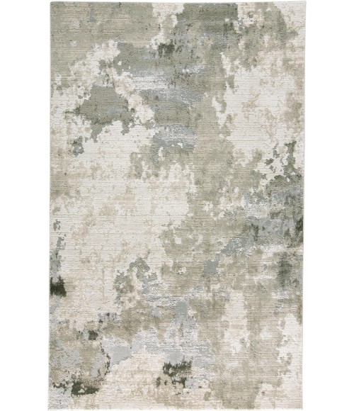 Feizy PRASAD 3970F IN GRAY 1' 8" X 2' 10" Sample Area Rug