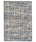 Feizy AKHARI 3677F IN GRAY/TURQUOISE 1' 8" X 2' 10" Sample Area Rug