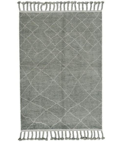 Feizy TWAIN 6777F IN ASH 5' 6" x 8' 6" Area Rug