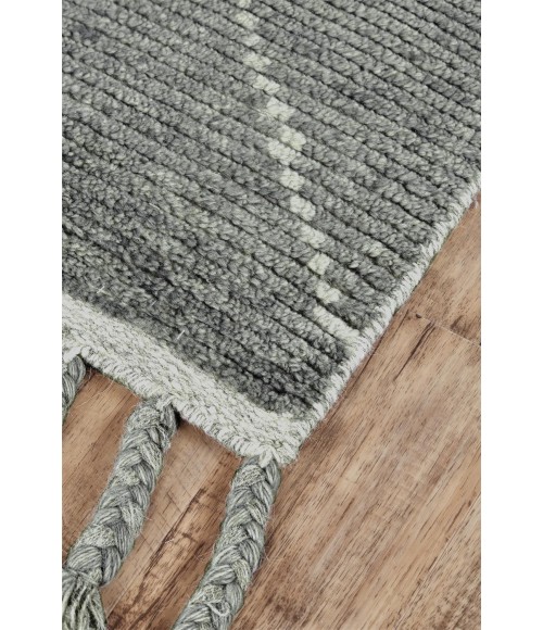 Feizy TWAIN 6777F IN ASH 5' 6" x 8' 6" Area Rug