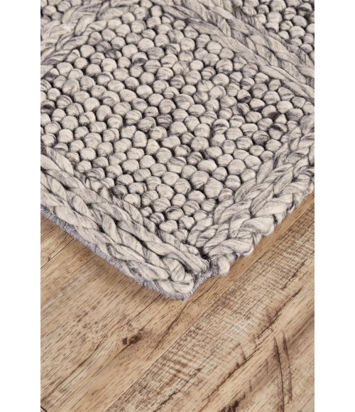 Feizy BERKELEY 0739F IN NATURAL/GRAY 5' x 8' Area Rug