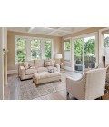 Feizy BERKELEY 0739F IN NATURAL/GRAY 5' x 8' Area Rug