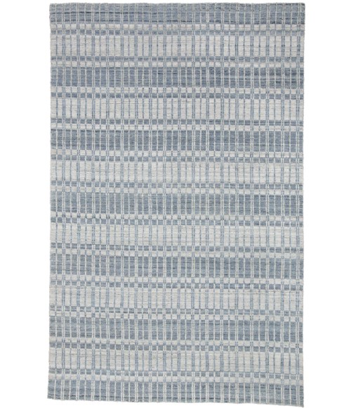 ODELL Rug Feizy ODELL 6385F IN BLUE/SILVER 3' 6" x 5' 6" Area Rug