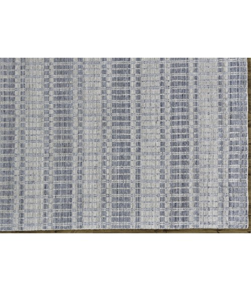 ODELL Rug Feizy ODELL 6385F IN BLUE/SILVER 3' 6" x 5' 6" Area Rug