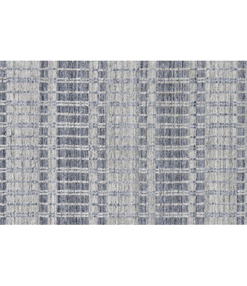 ODELL Rug Feizy ODELL 6385F IN BLUE/SILVER 3' 6" x 5' 6" Area Rug