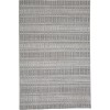 Feizy Odell 6385F GRAY/SILVER Area Rug 7 ft. 3 X 9 ft. 3 Rectangle