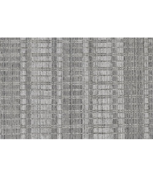 Feizy ODELL 6385F IN GRAY/SILVER 7' 3" X 9' 3" Area Rug