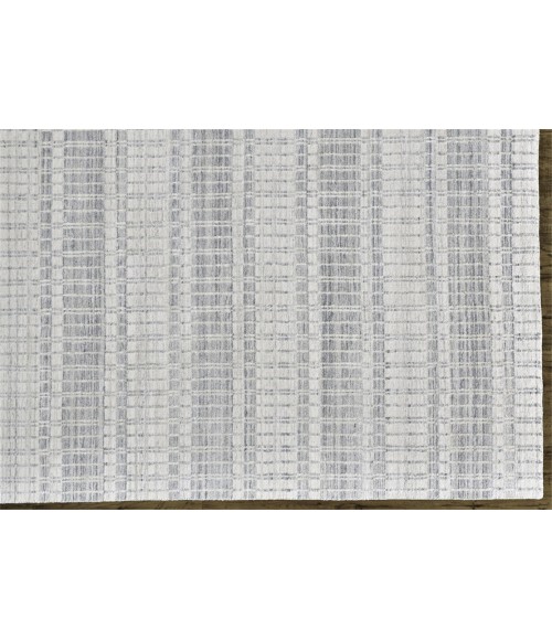Feizy ODELL 6385F IN LIGHT BLUE 7' 3" X 9' 3" Area Rug