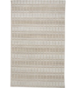 Feizy Odell 6385F TAN/SILVER Area Rug 5 ft. X 7 ft. 6 Rectangle