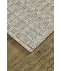 Feizy ODELL 6385F IN TAN/SILVER 5' X 7' 6" Area Rug