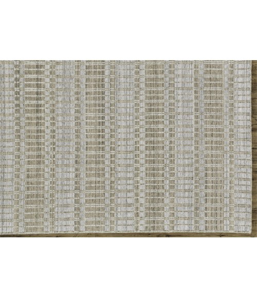ODELL Rug Feizy ODELL 6385F IN TAN/SILVER 2' x 3' Sample Area Rug