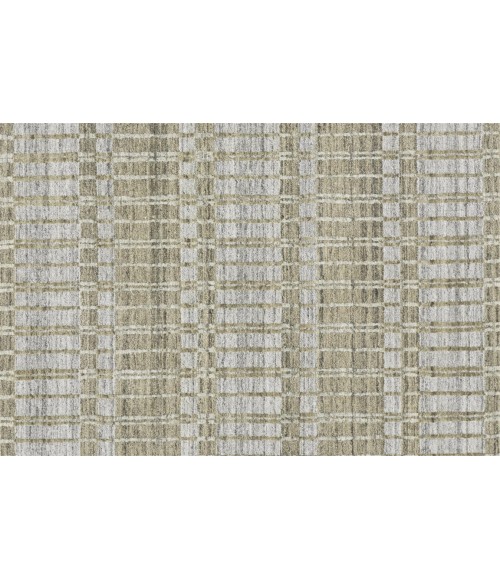 Feizy ODELL 6385F IN TAN/SILVER 5' X 7' 6" Area Rug