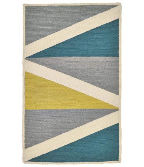 Feizy CLARE 0529F IN Curacao/MULTI 5' x 8' Area Rug
