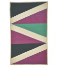 Feizy CLARE 0529F IN PURPLE/MULTI 5' x 8' Area Rug
