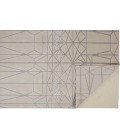 Feizy MICAH 3045F IN IVORY/SILVER 5' x 8' Area Rug