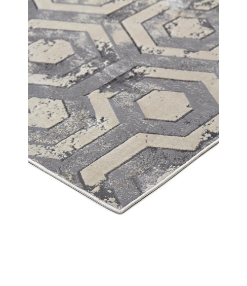 MICAH Rug Feizy MICAH 3046F IN BEIGE/GRAY 10' X 13' 2" Area Rug