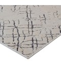MICAH Rug Feizy MICAH 3047F IN BEIGE/SILVER 1' 8" X 2' 10" Sample Area Rug
