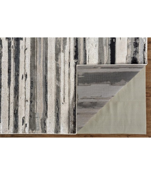 MICAH Rug Feizy MICAH 3049F IN SILVER 1' 8" X 2' 10" Sample Area Rug