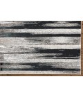 Feizy MICAH 3338F IN BLACK/SILVER 1' 8" X 2' 10" Sample Area Rug