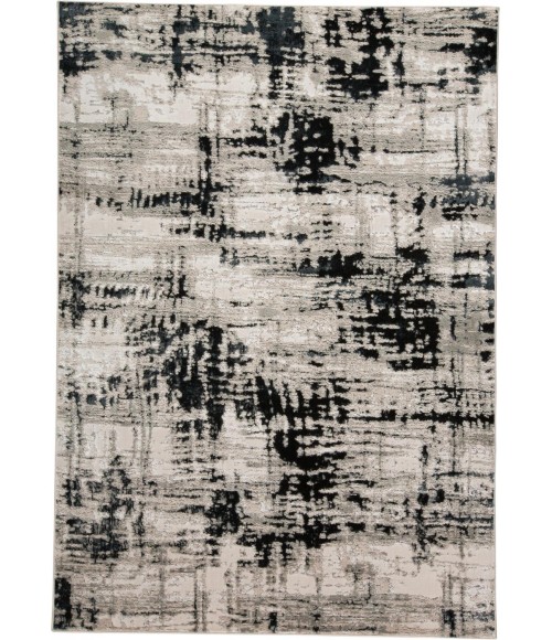 Feizy MICAH 3339F IN BLACK 2' 10" X 7' 10" Runner Area Rug