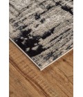 Feizy MICAH 3339F IN BLACK 2' 10" X 7' 10" Runner Area Rug