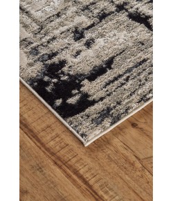 Feizy Micah 3339F BLACK Area Rug 2 ft. 10 X 7 ft. 10 Rectangle