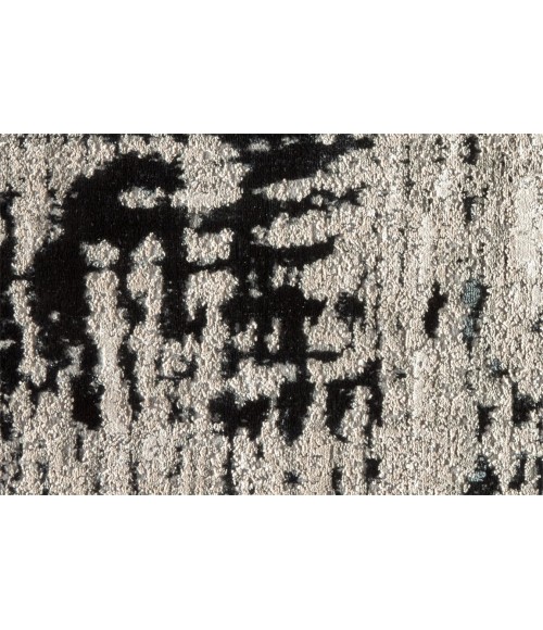 Feizy MICAH 3339F IN BLACK 2' 10" X 7' 10" Runner Area Rug