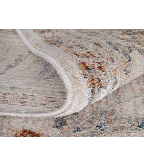 Feizy Pasha IVORY/BLUE PAS39M4F 2 ft. X 3 ft. Rectangle Rug