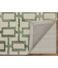 Feizy Lorrain GREEN/IVORY 6108919F 8 ft. X 10 ft. Rectangle Rug