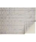 Feizy Micah IVORY/SILVER Rug 6943045F 5 ft. X 7 ft. Rectangle - Rugs Town Feizy Micah IVORY/SILVER 6943045F 5 ft. X 7 ft. Rectangle Rug