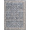 Feizy Pasha BLUE/IVORY PAS39M4F 9 ft. 0 in. X 12 ft. 8 in. Rectangle Rug