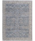 Feizy Pasha BLUE/IVORY PAS39M4F 6 ft. 7 in. X 9 ft. 6 in. Rectangle Rug