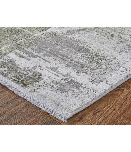 Feizy Cadiz GREEN/IVORY 86639N5F 13 ft. X 20 ft. Rectangle Rug