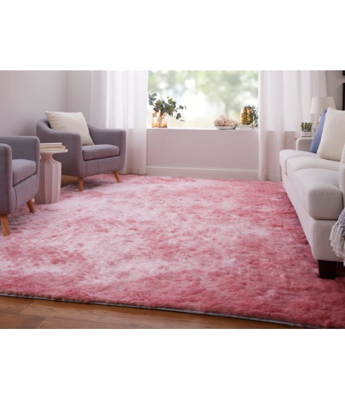 Feizy Indochine PINK 4944550F 10 ft. X 10 ft. Round Rug
