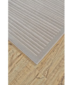 Feizy Melina 3398F TAUPE/WHITE Area Rug 2 ft. 10 X 7 ft. 10 Rectangle