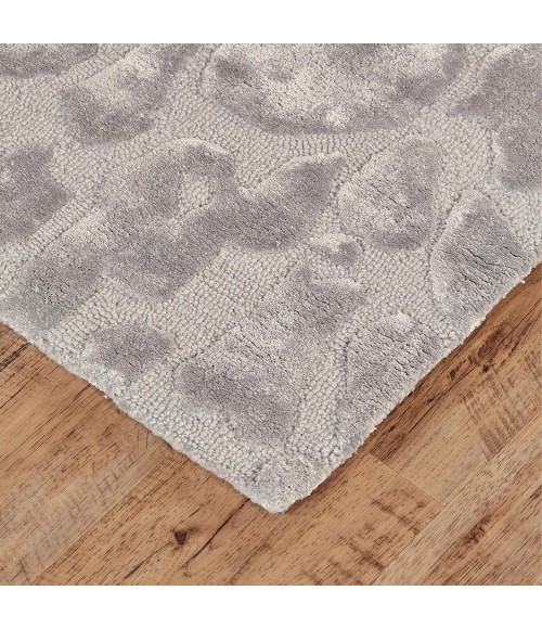 Feizy MALI 8629F IN ALLOY 2' x 3' Sample Area Rug