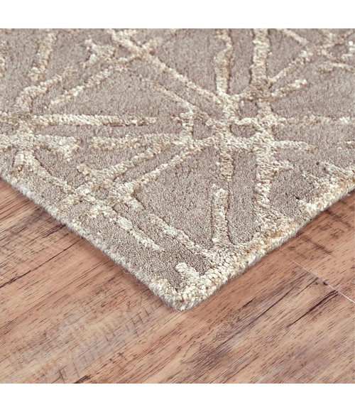 Feizy MANOA 8353F IN BEIGE/BEIGE 8' X 11' Area Rug