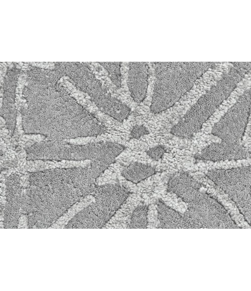 Feizy MANOA 8353F IN GRAY/SILVER 8' X 11' Area Rug