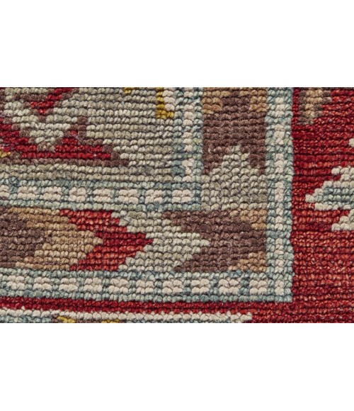 PIRAJ Rug Feizy PIRAJ 6451F IN RED/RED 7' 9" x 9' 9" Area Rug