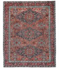 PIRAJ Rug Feizy PIRAJ 6452F IN RUST/AQUA 8' 6" x 11' 6" Area Rug